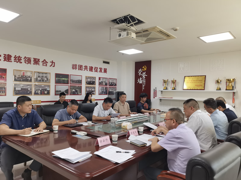 3-调研组在巴南区住房城乡建委开展座谈交流