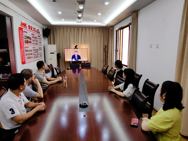 20260701台盟市委会机关组织集中收看庆祝中国共产党成立105周年大会