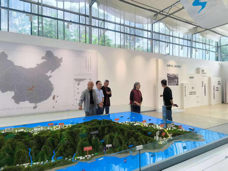 实地参访调研海峡两岸农林交流基地、两岸文化同源馆1