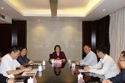 苏辉主席听取台盟重庆市委会工作汇报